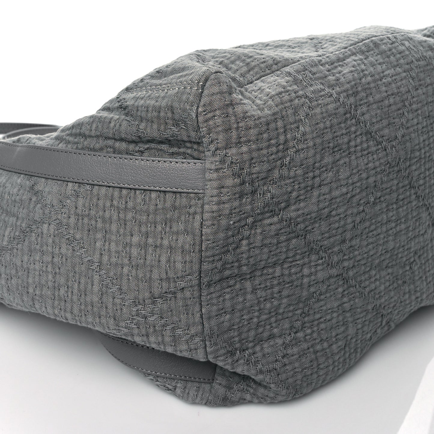 Canvas Small Double Face Tote Gray