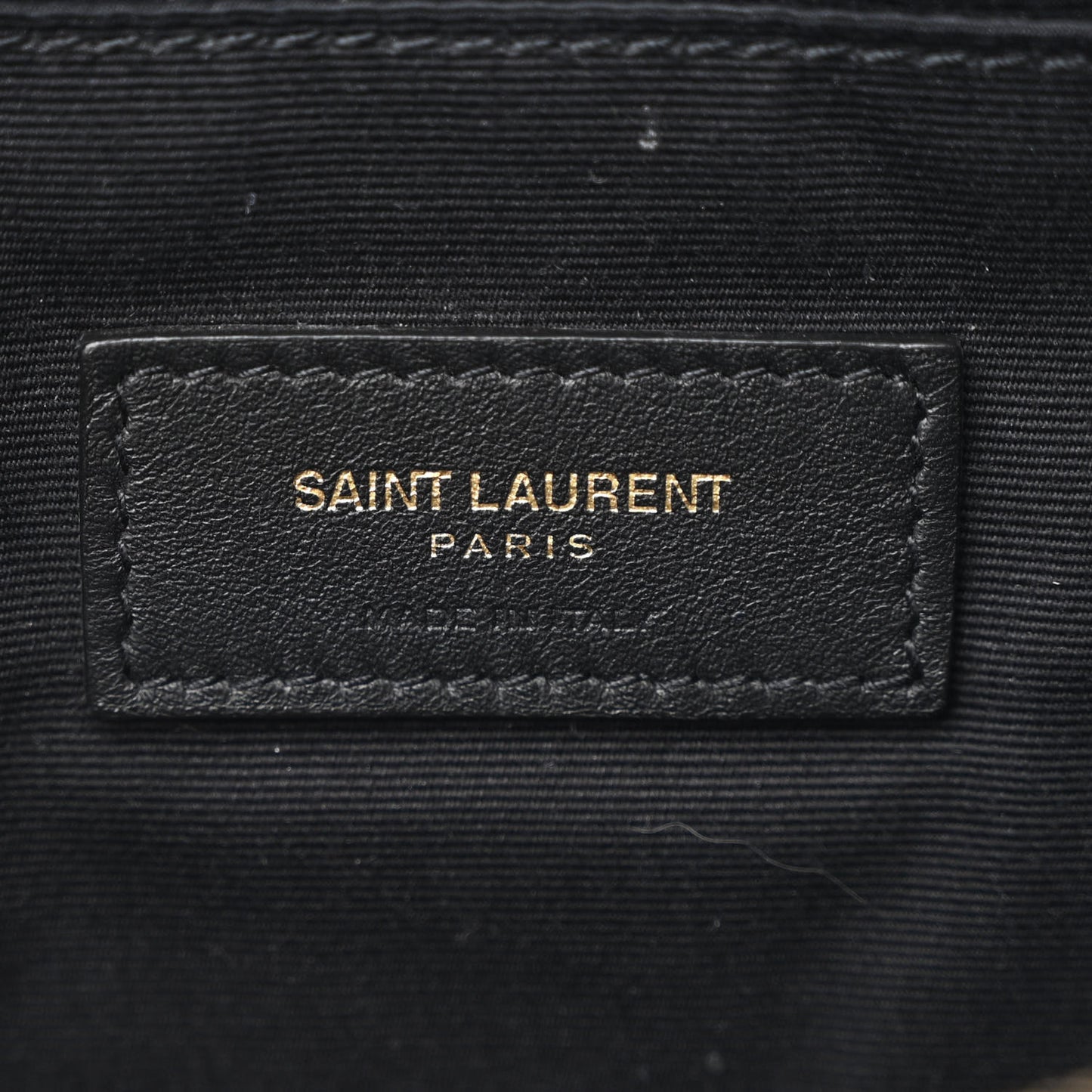 Grain De Poudre Monogram Belt Bag Black