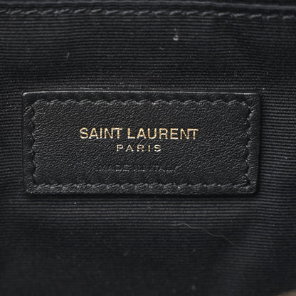 Saint Laurent Grain De Poudre Monogram Belt Bag Black 6 of 10