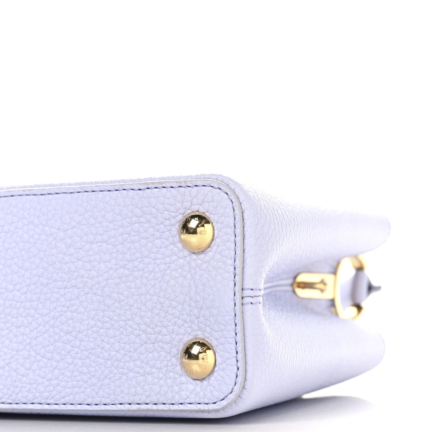 Louis Vuitton Taurillon Braided Chain Capucines BB Iris Creme 9 of 9