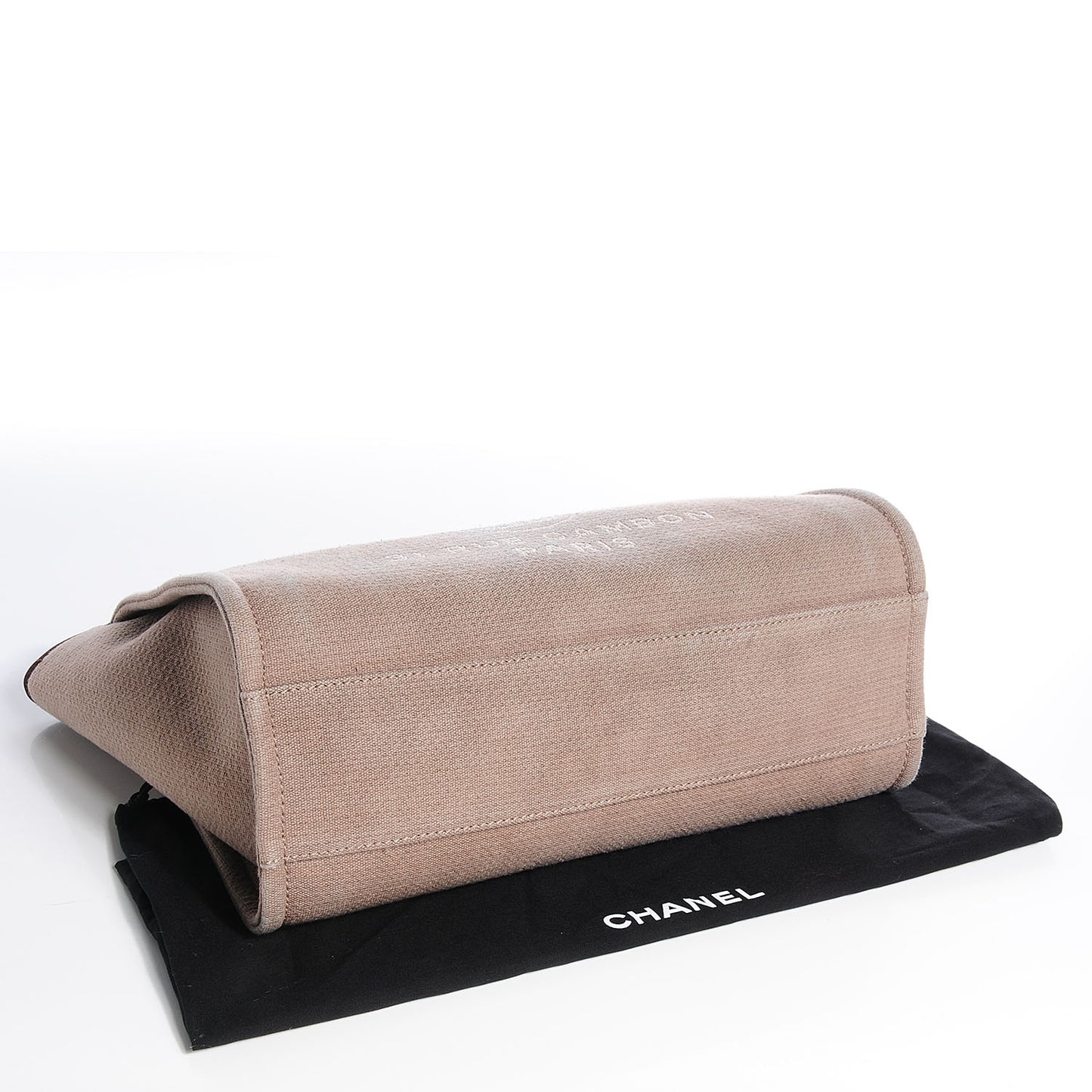 Canvas Deauville Small Tote Brown