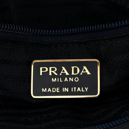 Prada Nylon Tessuto Quilted Shoulder Bag Blue 6 of 9