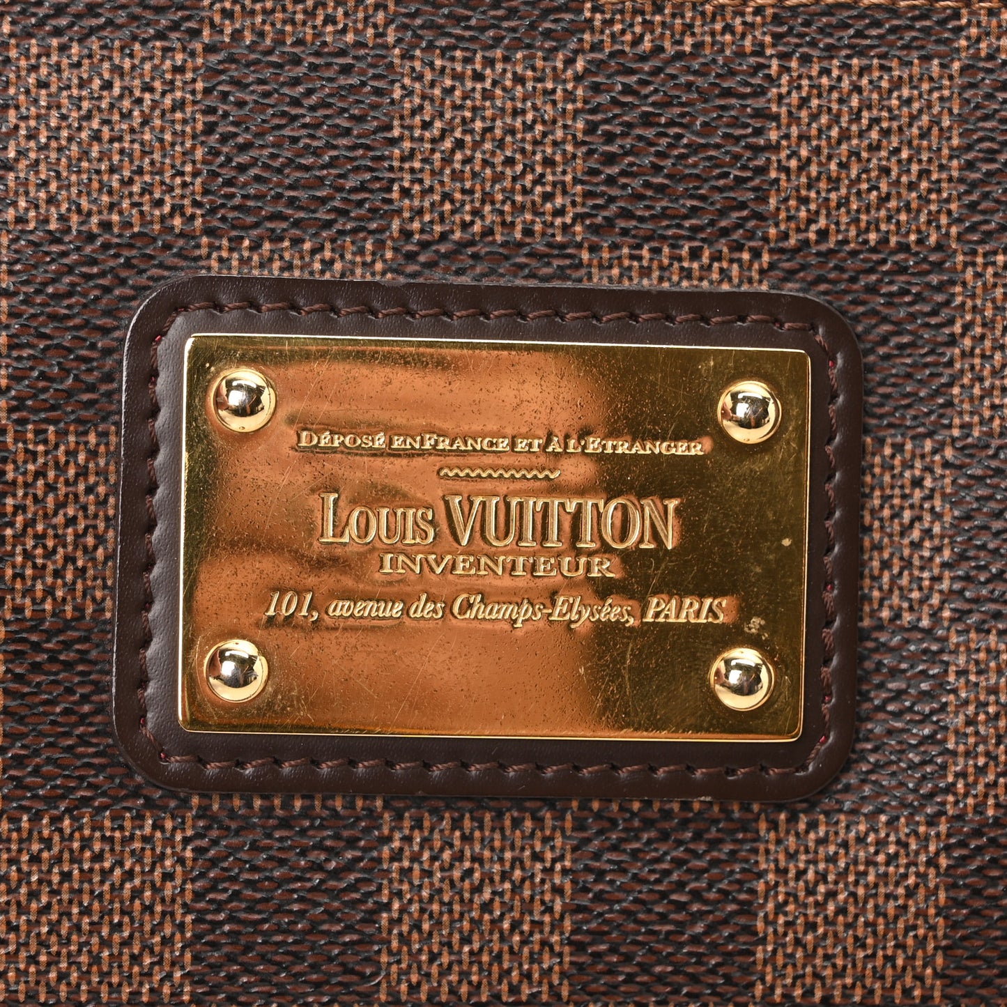 Damier Ebene Eva Clutch