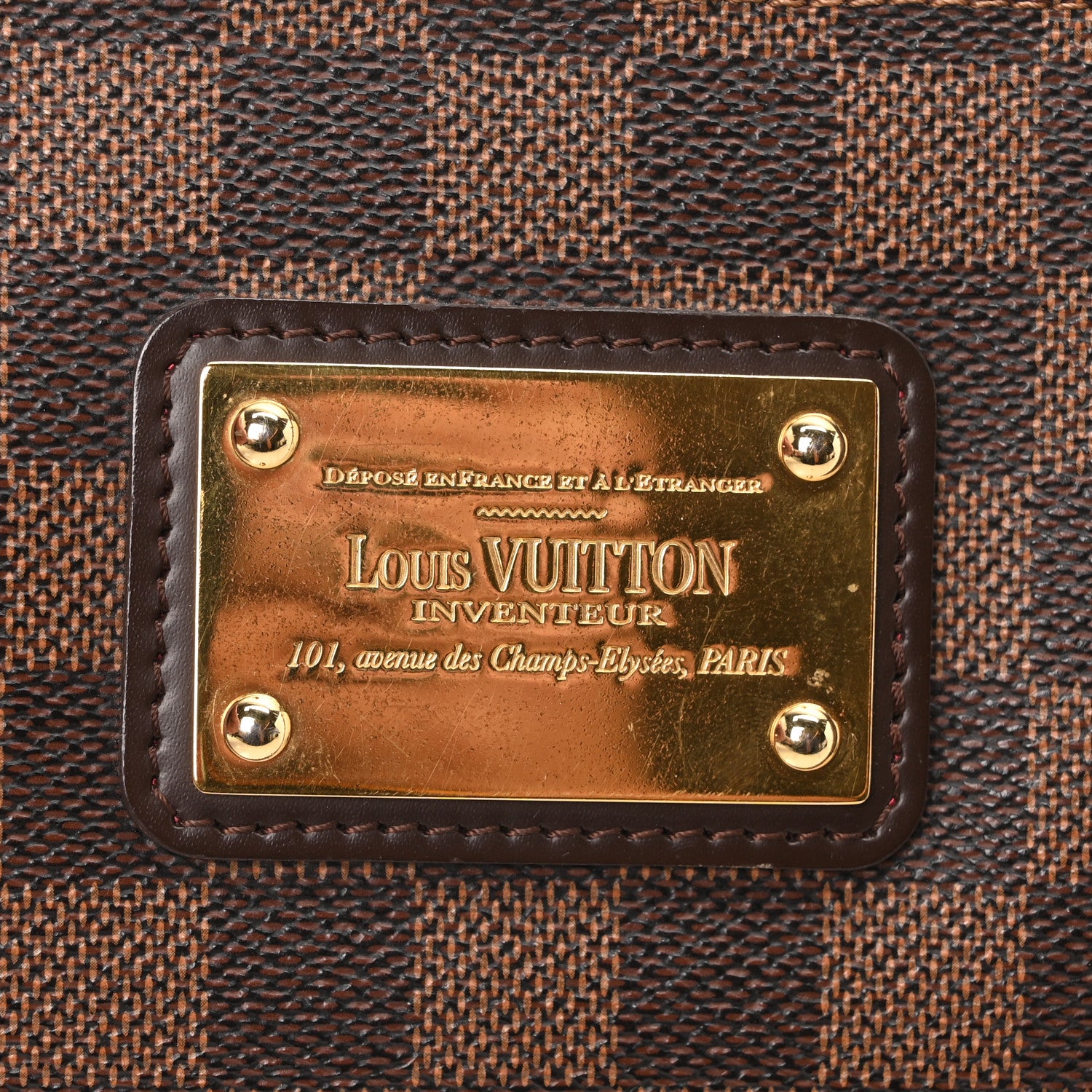 Louis Vuitton Damier Ebene Eva Clutch 5 of 8