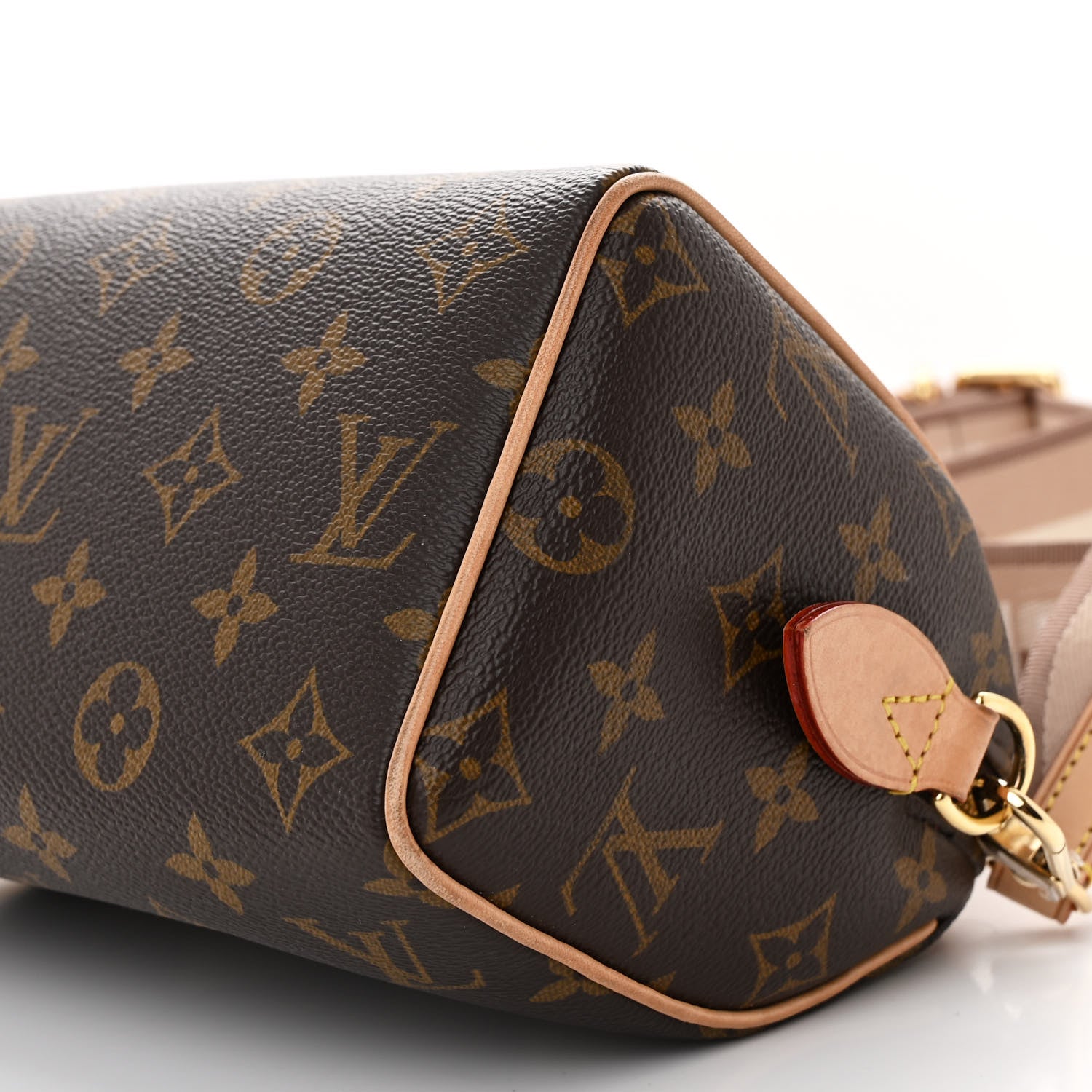 Louis Vuitton Monogram Speedy Bandouliere 20 Beige 9 of 10