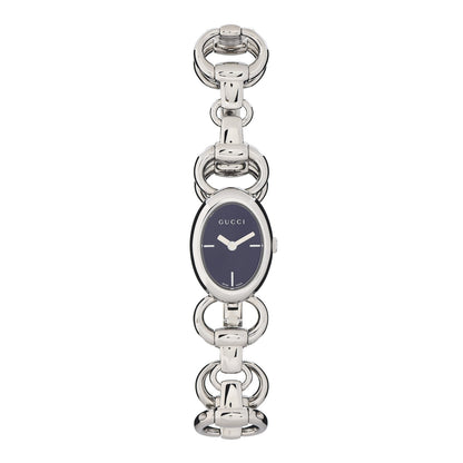 Gucci Stainless Steel 20mm Tornabuoni Quartz Watch Black 1 of 5