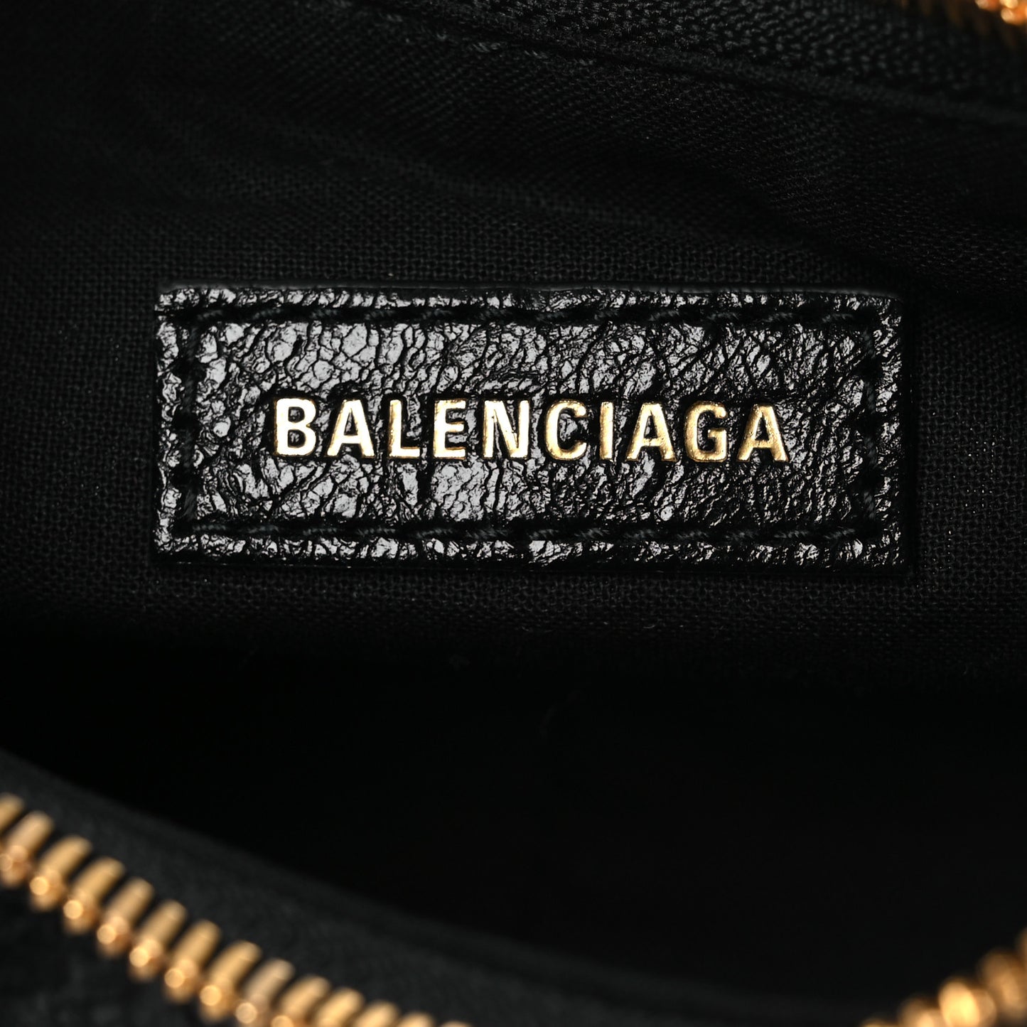 Agneau Arena Le Cagole Shoulder Bag XS Black