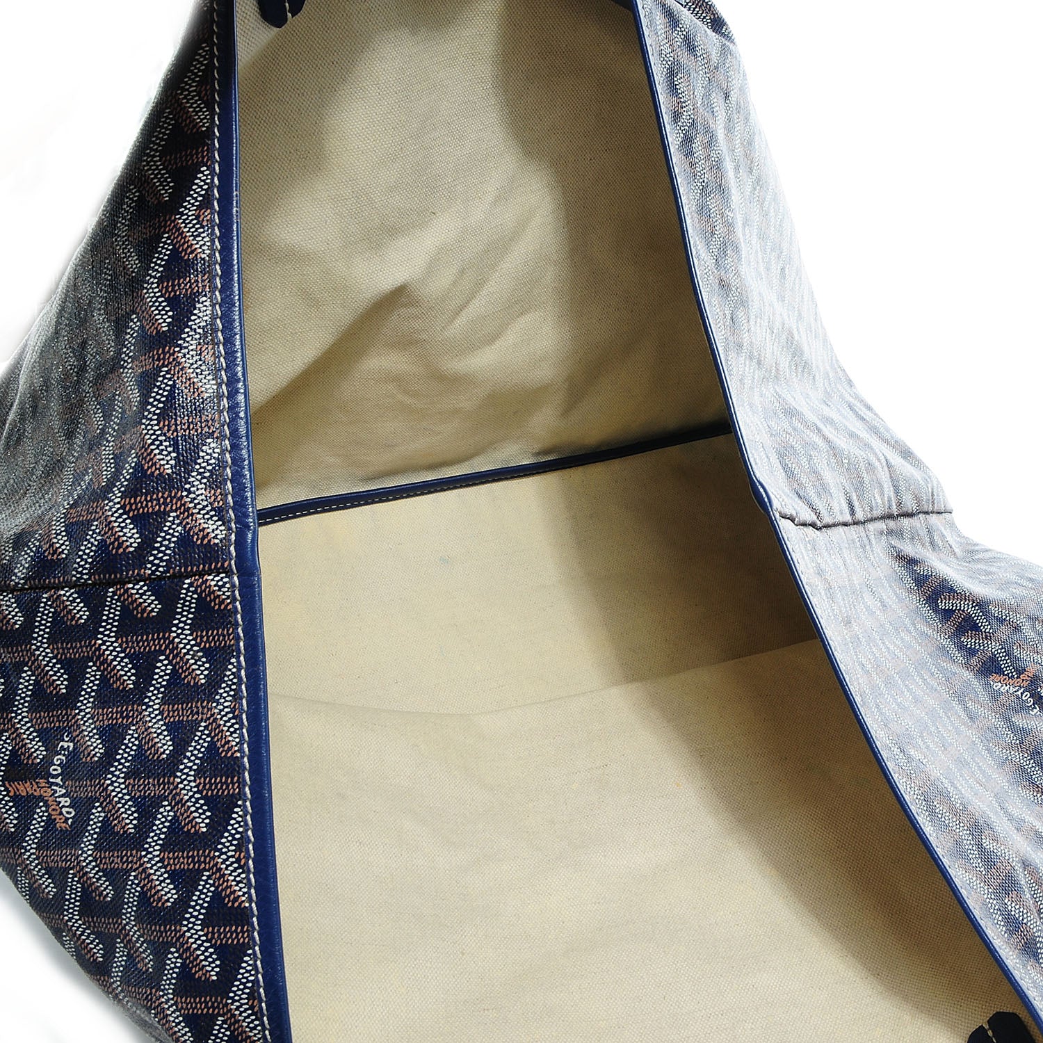 Goyard Goyardine Saint Louis GM Blue 7 of 7