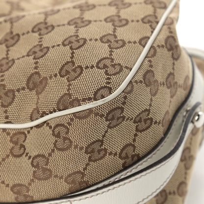 Gucci Monogram Match Ball Shoulder Bag White 9 of 10