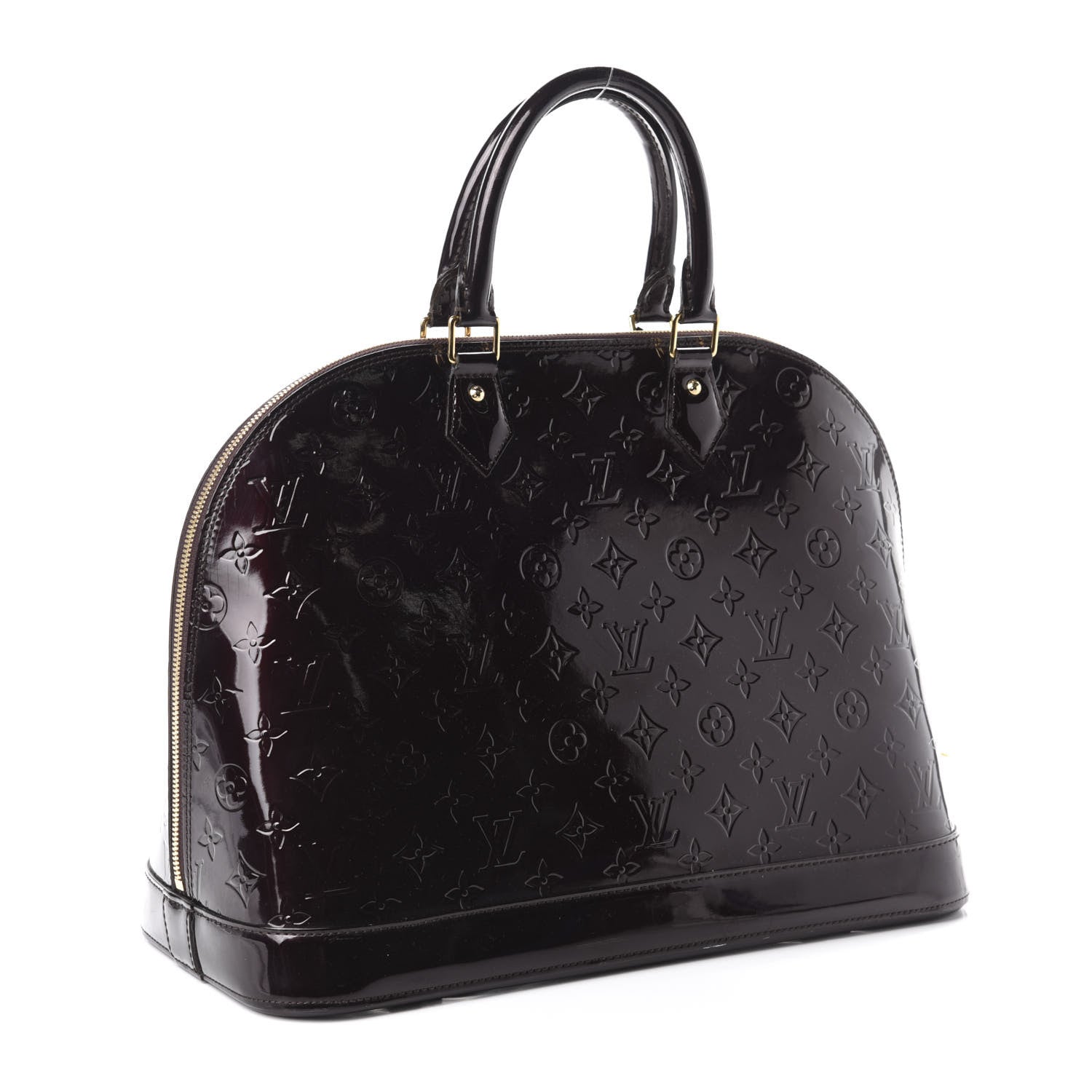 Louis Vuitton Vernis Alma GM Amarante 4 of 11