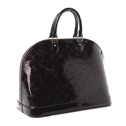 Louis Vuitton Vernis Alma GM Amarante 4 of 11