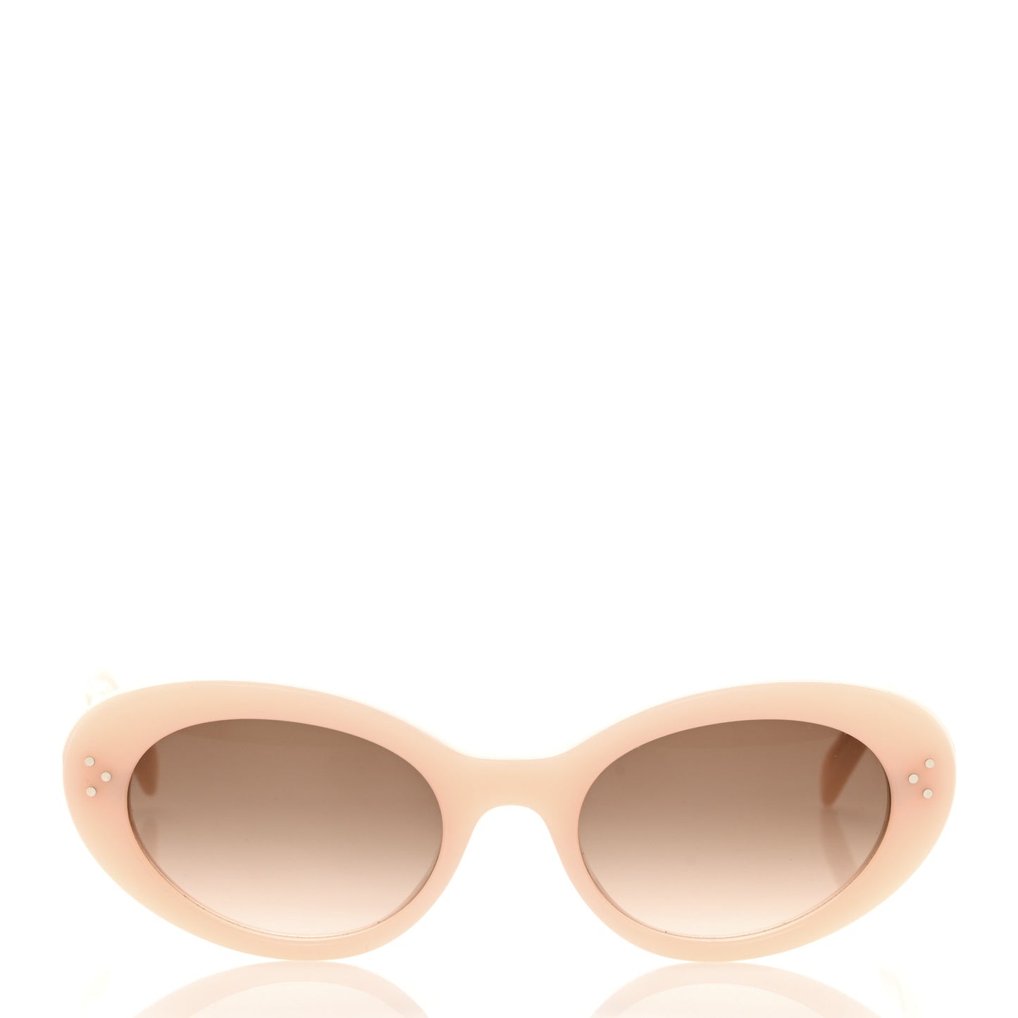 Acetate Cat Eye Sunglasses CL401931 Milky Pastel Rose Brown