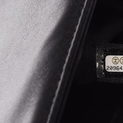 Chanel Lambskin Quilted Medium Boy Flap Black 6 of 13