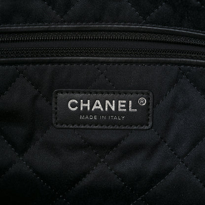 Chanel Denim Patchwork Quilted Chanel 22 Black 7 of 12