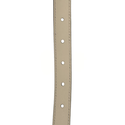 Gucci Calfskin Double G 20mm Belt 95 38 Mystic White 4 of 6