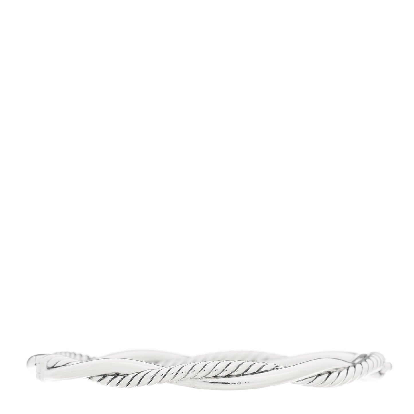 Sterling Silver Diamond Infinity Bracelet