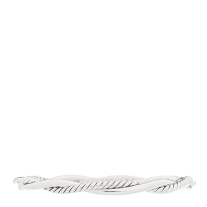 David Yurman Sterling Silver Diamond Infinity Bracelet 2 of 4