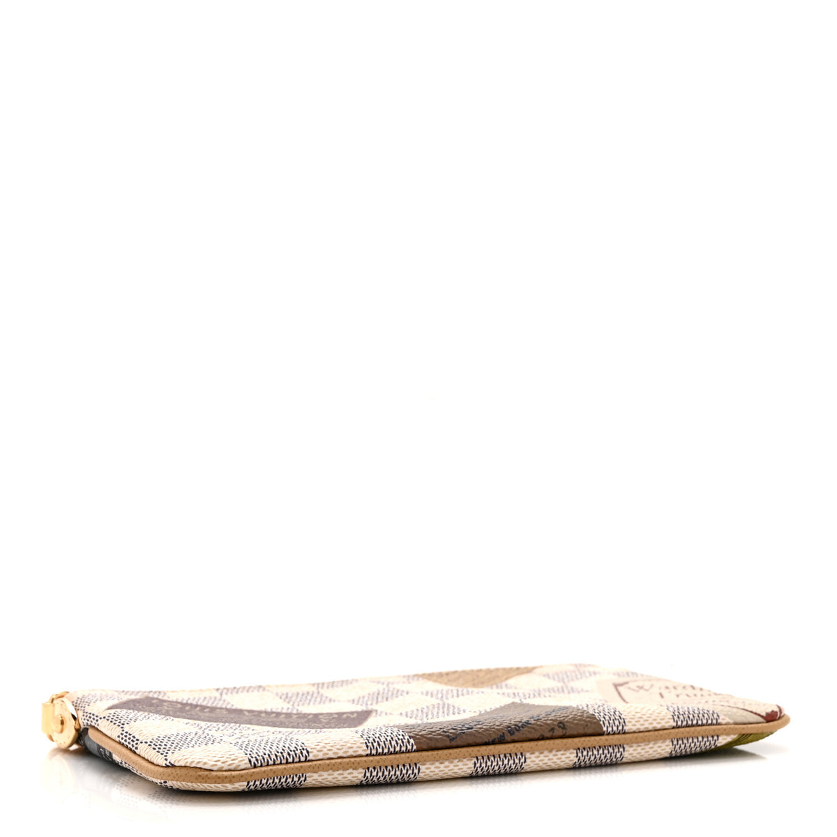 Damier Azur Trunks Labels Pochette Milla MM