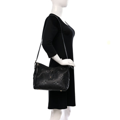 Louis Vuitton Empreinte Carryall PM Black 3 of 8