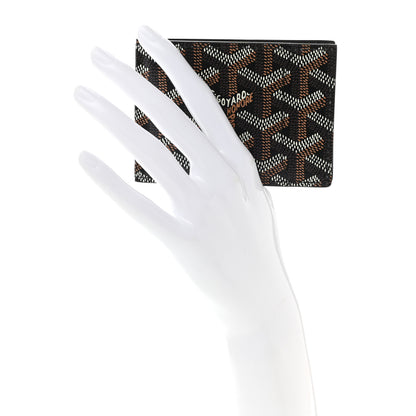Goyard Goyardine Multi Slot Bi-Fold Wallet Black 2 of 8