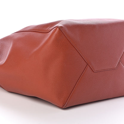 Celine Soft Grained Calfskin Medium Cabas Phantom Brick 9 of 11