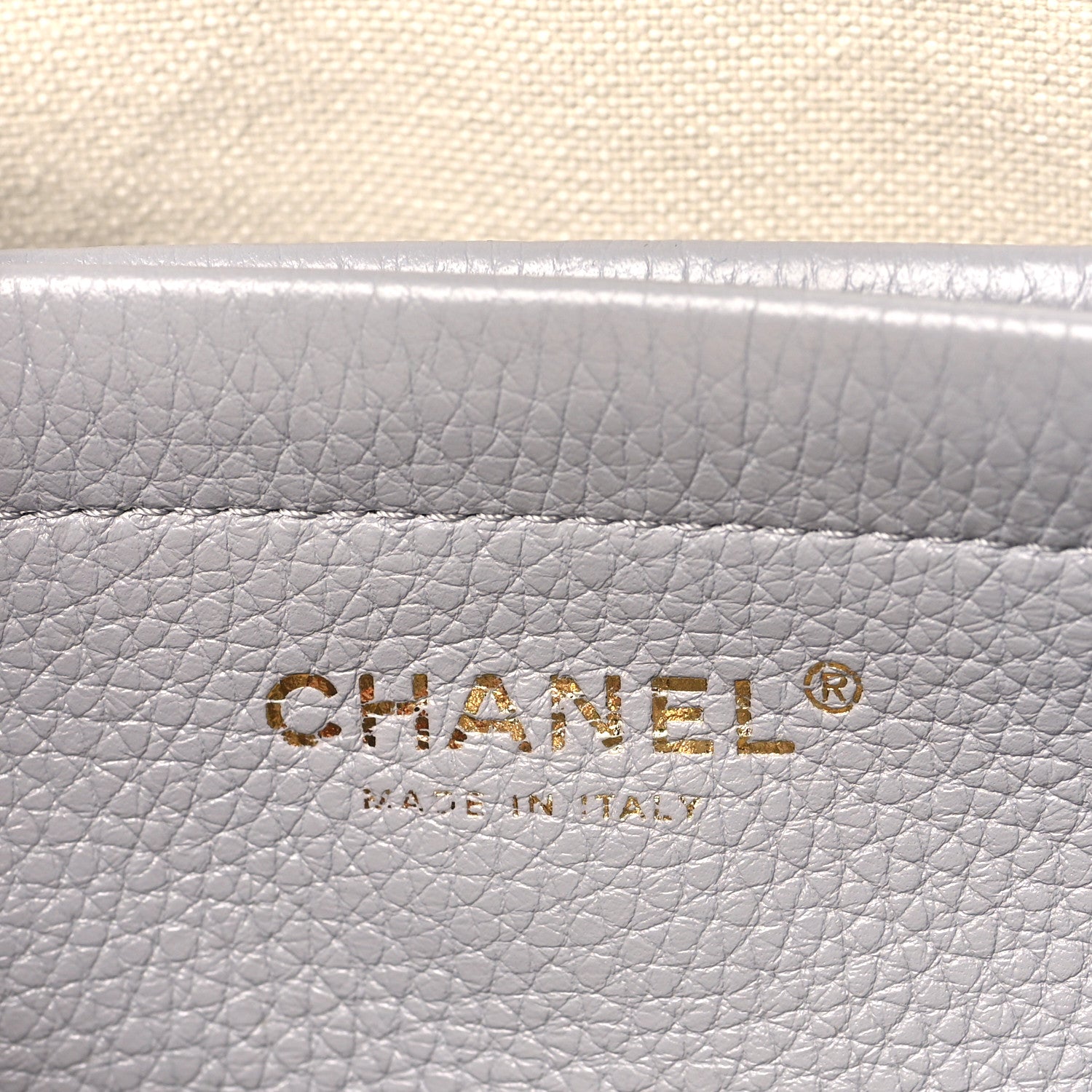 Chanel Grained Calfskin Urban Essentials Small Shopping Bag Grey 5 of 10