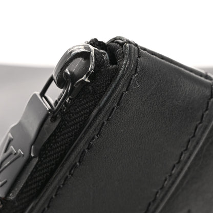 Louis Vuitton Calfskin Monogram Shadow Discovery Pochette Black 13 of 13