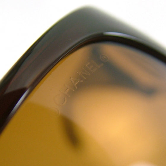 Chanel CC Sunglasses Cocoa 6014 7 of 9