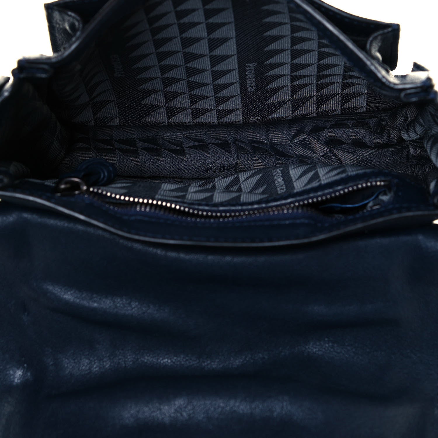 Proenza Schouler Lambskin Fringe PS1 Crossbody Pouch Midnight 6 of 13