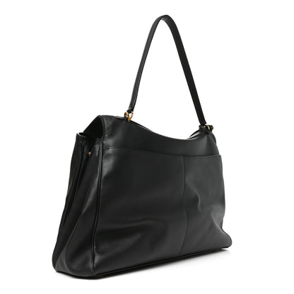 Balenciaga Smooth Calfskin Large Rodeo Top Handle Handbag Black 2 of 8
