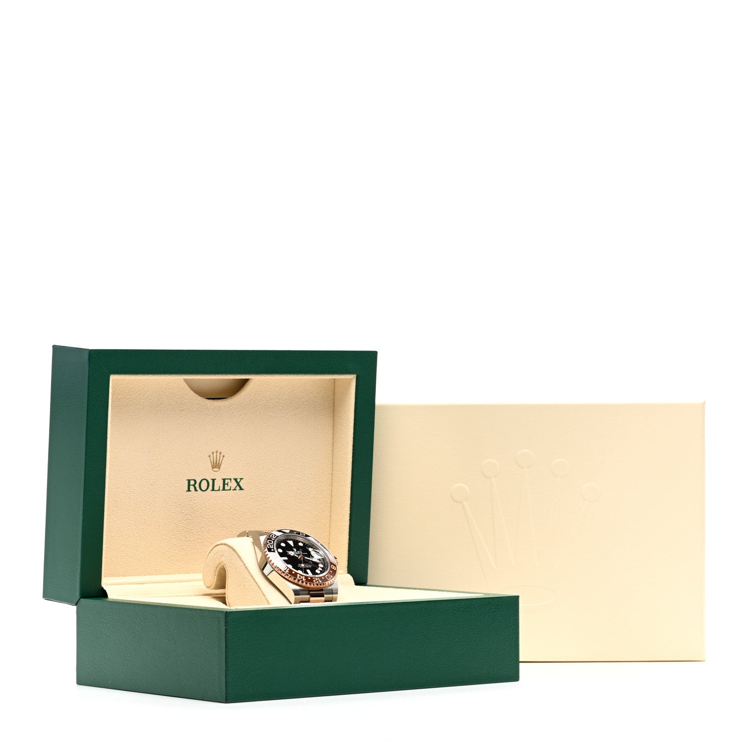 Rolex Stainless Steel 18K Everose Gold 40mm GMT-Master II Root Beer Watch 126711CHNR 5 of 5