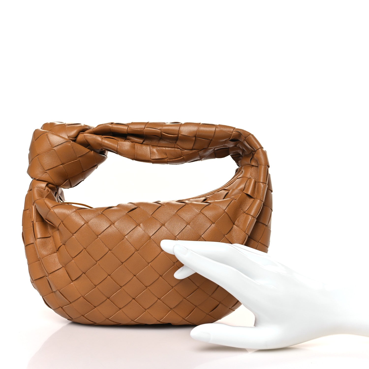 Bottega Veneta Nappa Intrecciato Mini Jodie Caramel 3 of 10