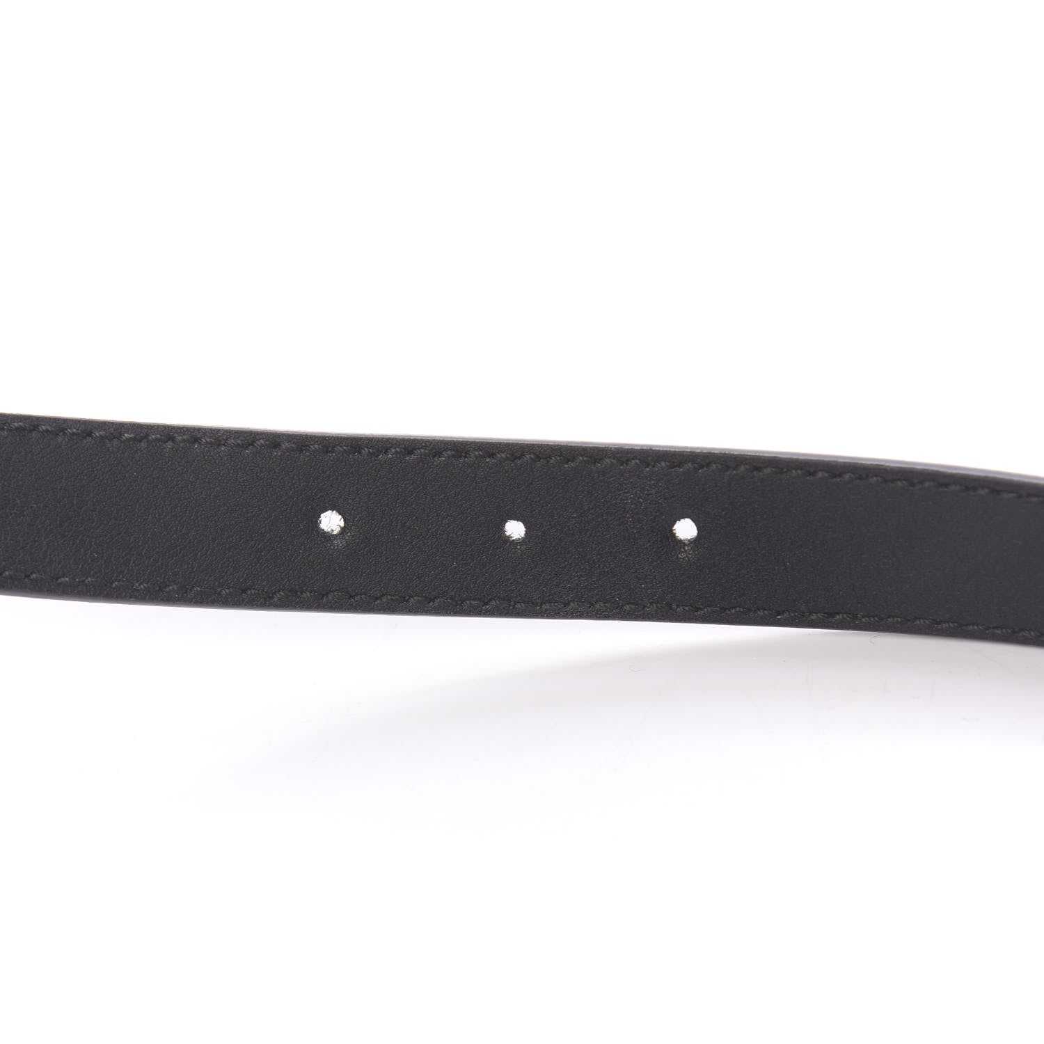 Gucci Calfskin Double G 20mm Belt 85 34 Black 7 of 7