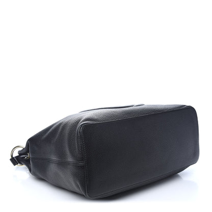Gucci Pebbled Calfskin Large Soho Hobo Black 4 of 9
