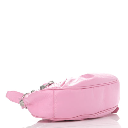 Balenciaga Agneau Arena Le Cagole Shoulder Bag XS Candy Pink 4 of 11