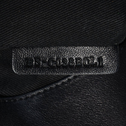 Valentino Garavani Vitello Rockstud Dome Satchel Black 9 of 11