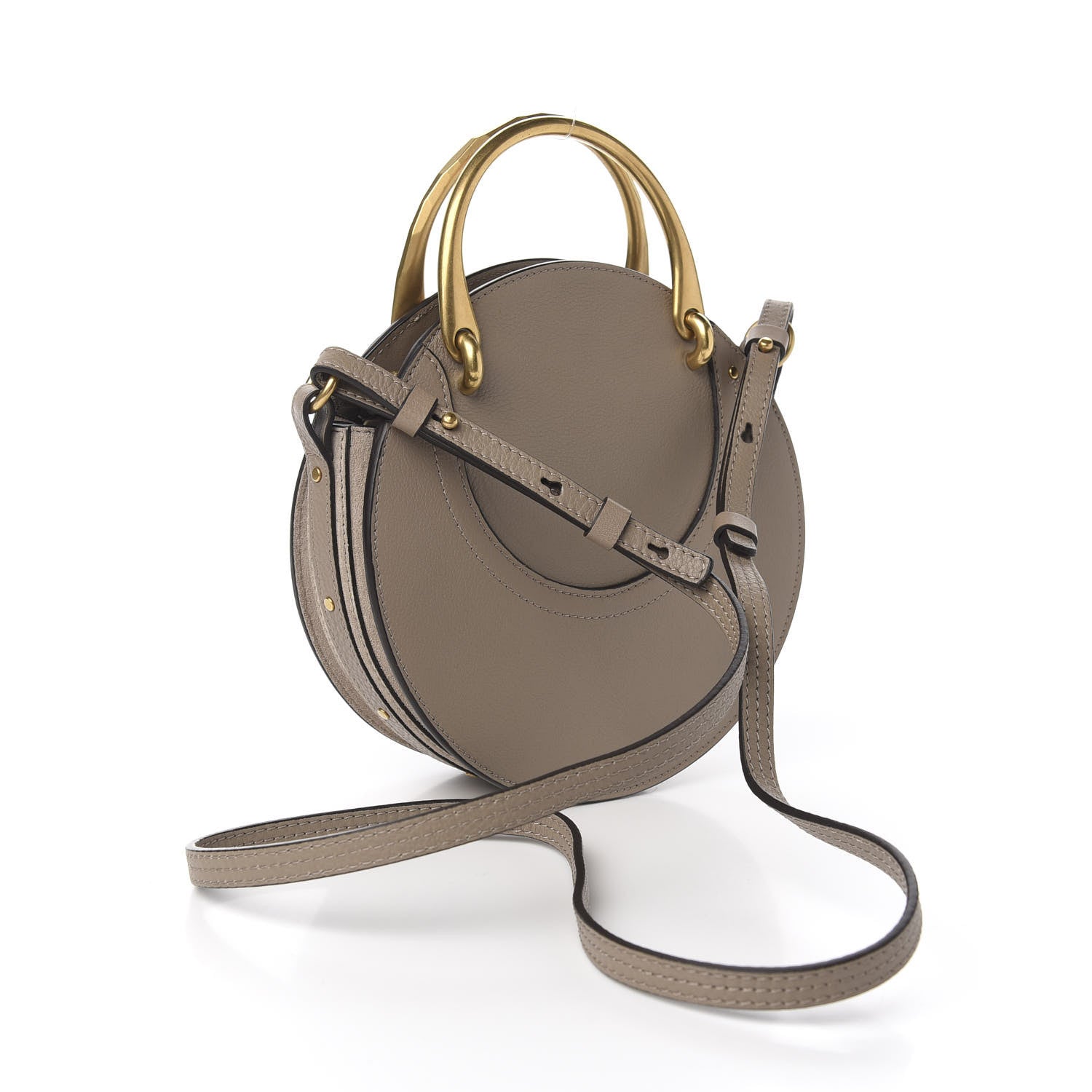 Chloe Calfskin Suede Small Pixie Bag Motty Grey 2 of 8