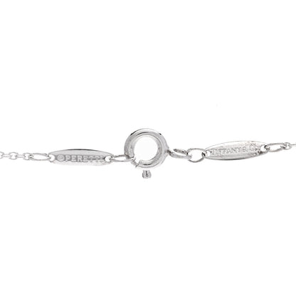 Tiffany Sterling Silver Elsa Peretti Letter K Pendant Necklace 5 of 6