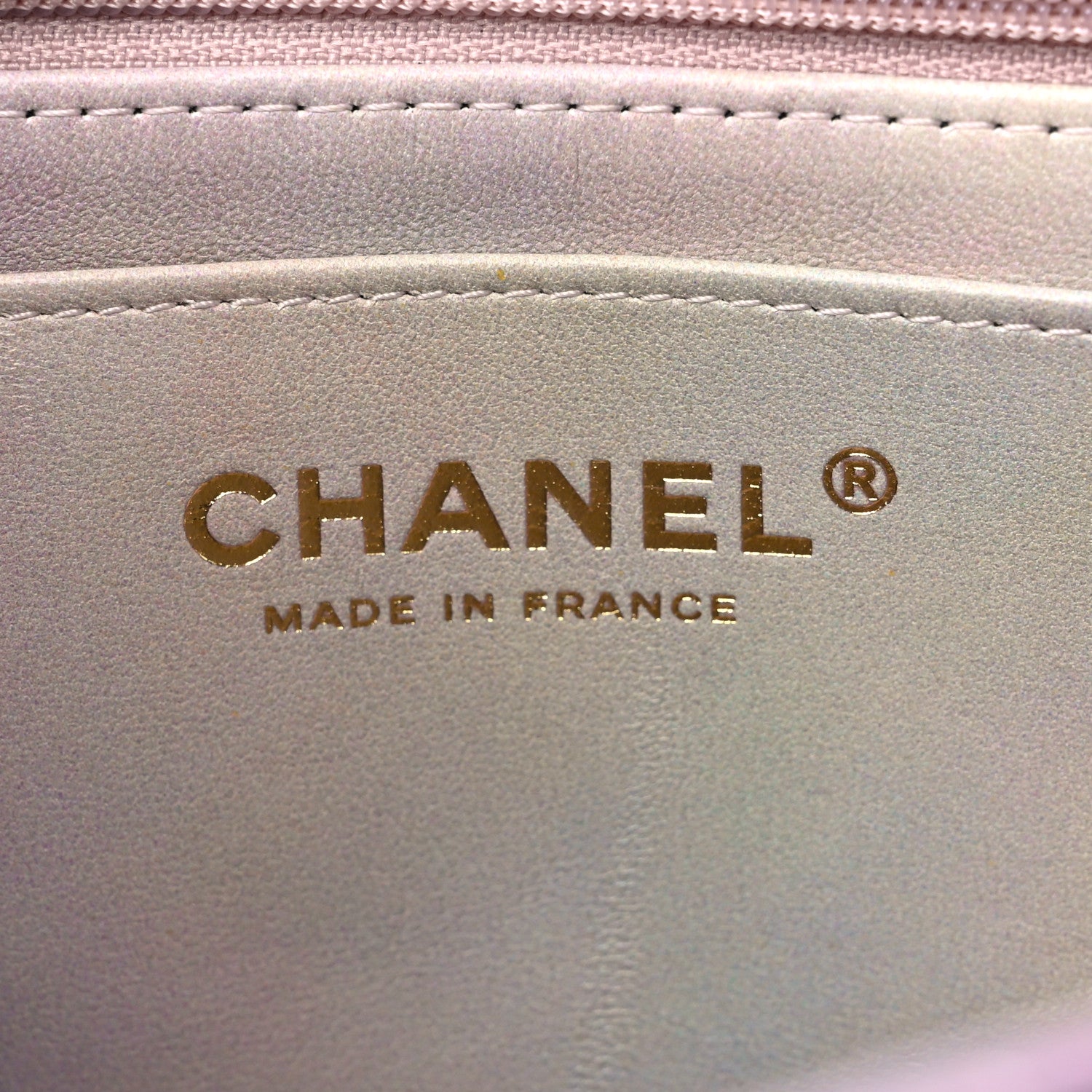 Chanel Lambskin Quilted Ombre Mini Top Handle Rectangular Flap Pink Multicolor 6 of 9