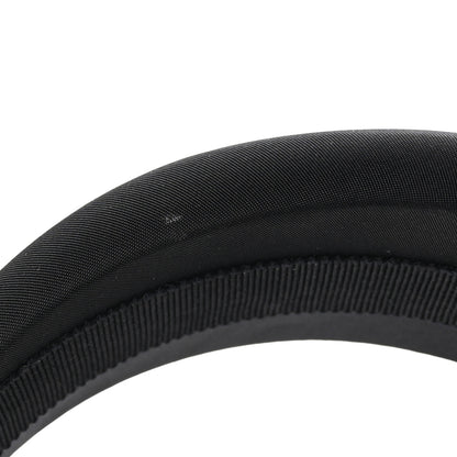 Prada Re-Nylon Metal Triangle Logo Headband Black 5 of 6