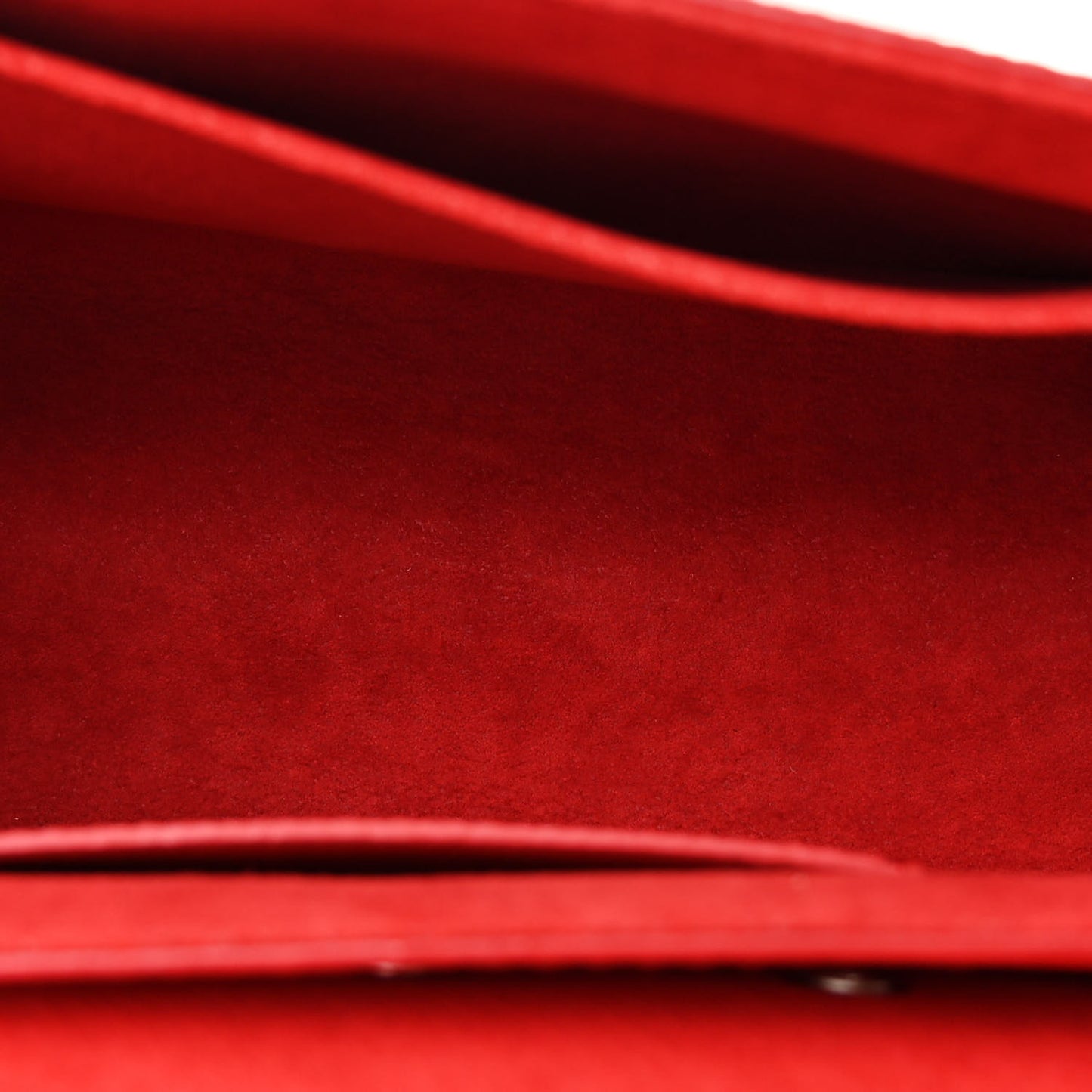 Epi Studded Twist Shoulder Bag MM Coquelicot