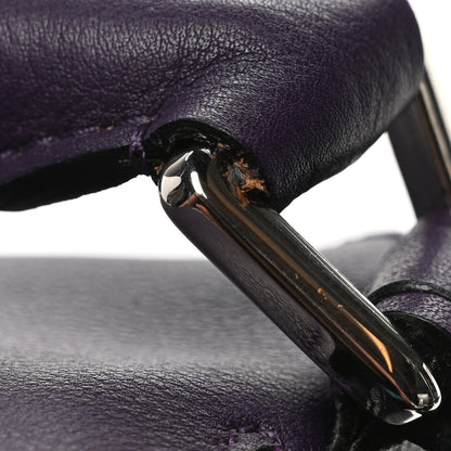 Loewe Calfskin Medium Puzzle Bag Purple 11 of 11