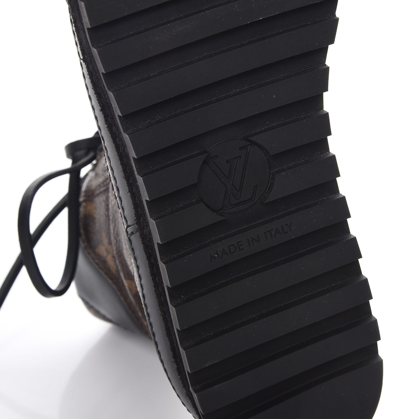 Calfskin Monogram Eldorado Desert Boot 36 Black