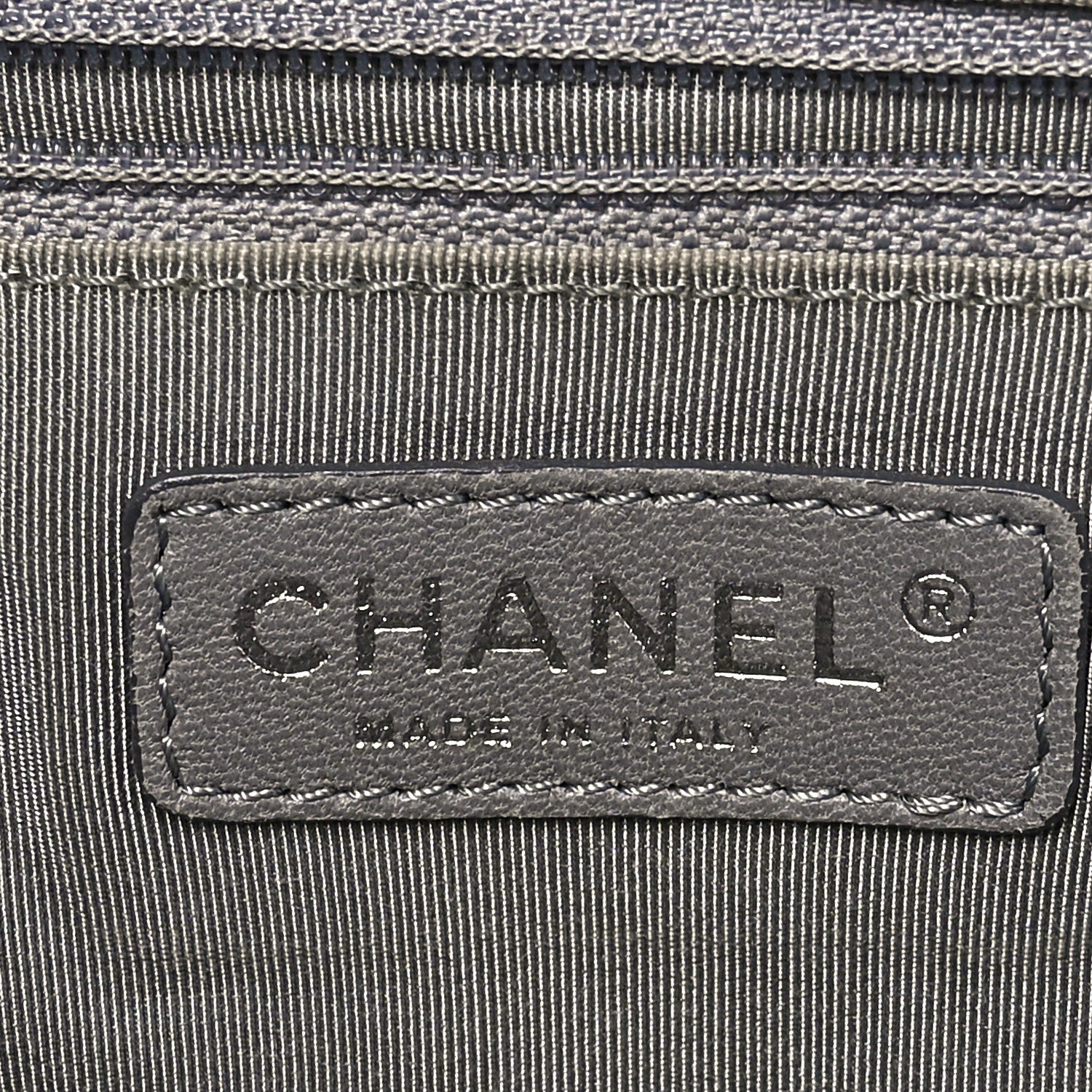 Chanel Calfskin Ultra Stitch Large Bowler Red 6 of 10