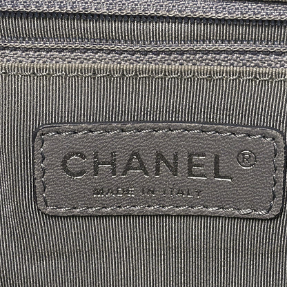 Chanel Calfskin Ultra Stitch Large Bowler Red 6 of 10