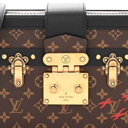 Louis Vuitton LOUIS VUITTON Monogram Petite Malle Black 7 of 9