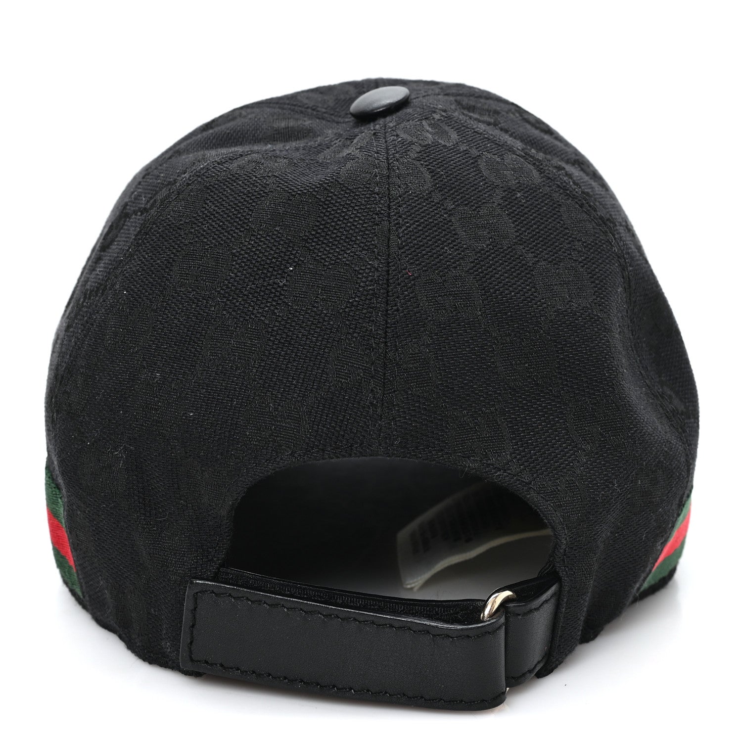 Gucci Monogram Web Baseball Hat M Black 5 of 9