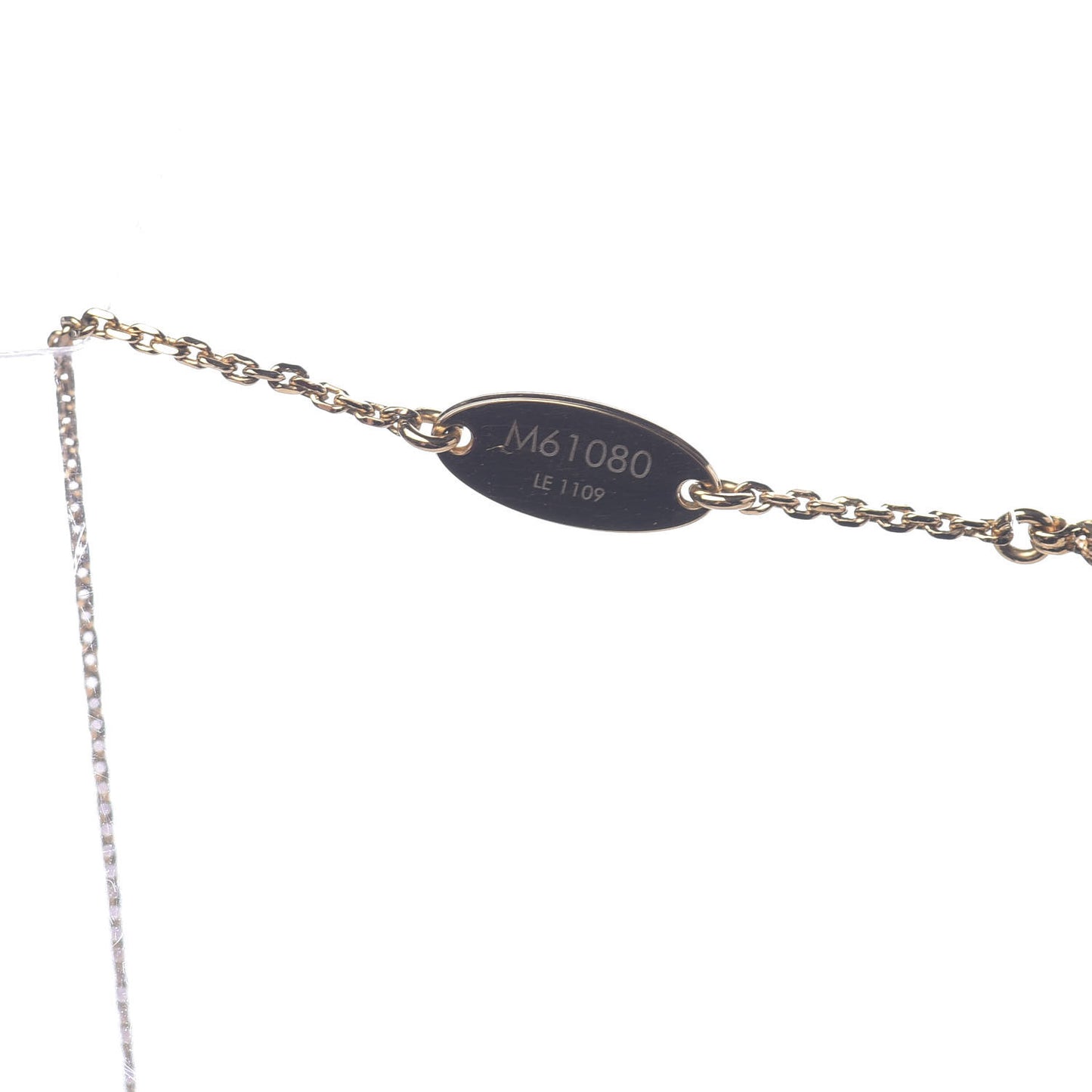 LV And Me Letter Y Necklace Gold