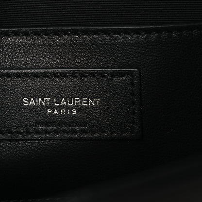 Saint Laurent Lambskin Quilted Kate Clutch Black 6 of 11