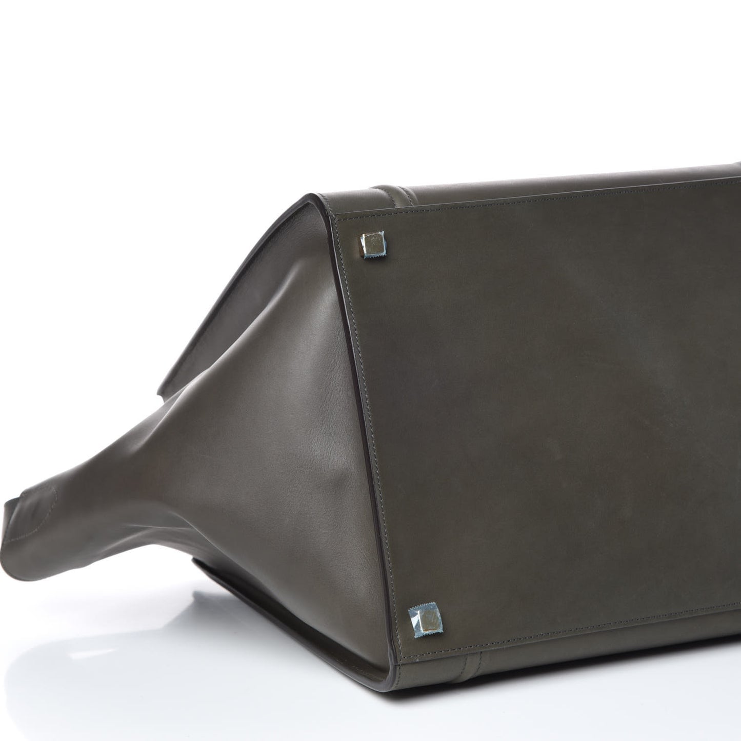 Smooth Calfskin Medium Phantom Luggage Grey